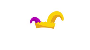 Renkli maskeli Mardi Gras