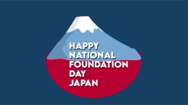 Japon Ulusal Vakfı Günü 'nüz kutlu olsun.