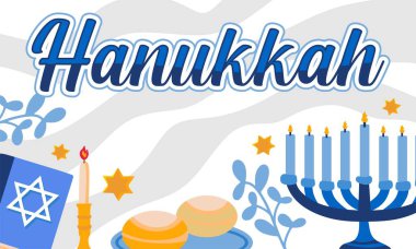 Hanuka gününüz kutlu olsun. Hanuka mumlarıyla yaşayan tüm yahudiler.