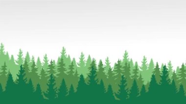 Güzel orman ve dağ manzaralı Portland Oregon.