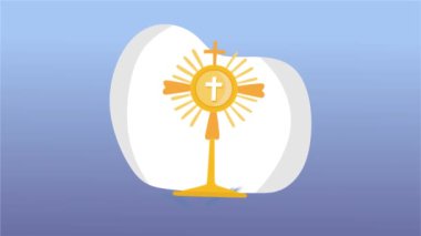 Altın renkli kupalarla Corpus Christi gününüz kutlu olsun.