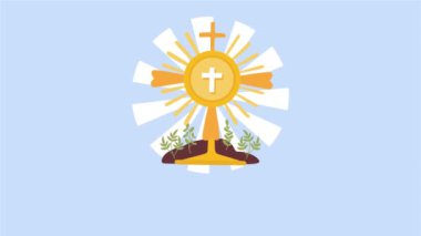 Altın renkli kupalarla Corpus Christi gününüz kutlu olsun.