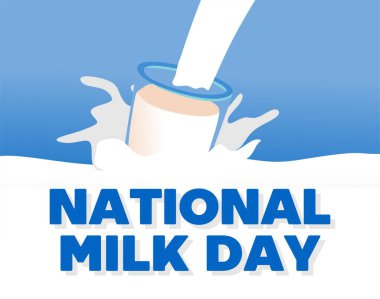 Taze sütle ulusal süt günü