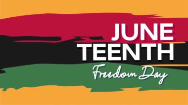 Haziran 'ın özgürlük günü tüm siyahlar için
