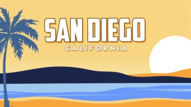 San Diego California Güzel manzaralı