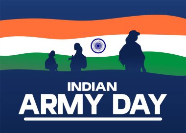 indian army day with indian flag