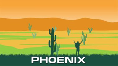 Anka kuşu güzel manzaralı