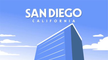 San Diego California 'nın güzel manzarası