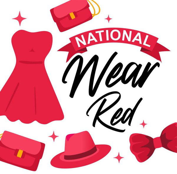 национальный день одежды красный с красной одеждой