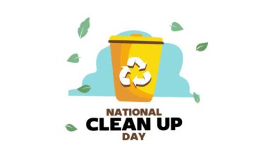 Geri dönüşüm kutularıyla ulusal temizlik günü