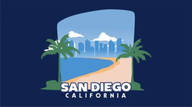 San Diego California Güzel manzaralı
