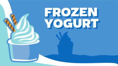 Lezzetli donmuş yoğurtlu dondurulmuş yoğurt gününüz kutlu olsun.