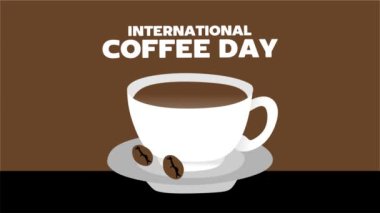 Lezzetli kahveli uluslararası kahve günün kutlu olsun.