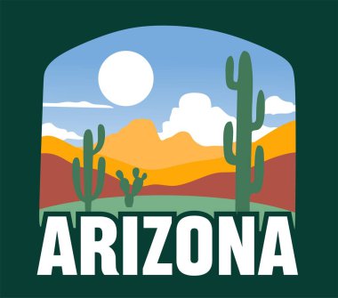 Arizona eyaletinin güzel manzarası