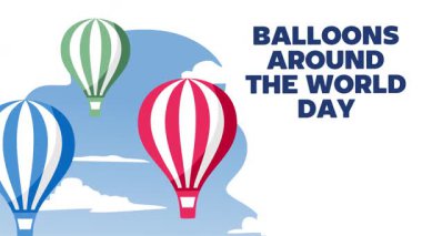 Dünyanın dört bir yanında mutlu balonlar