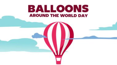 Dünyanın dört bir yanında mutlu balonlar