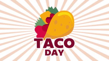 Lezzetli tacolarla Ulusal Taco Gününüz kutlu olsun.