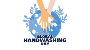 Temizlik için küresel el yıkama günün kutlu olsun.