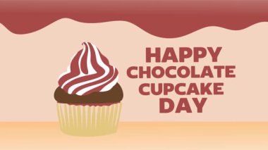 Çikolatalı kek gününüz kutlu olsun. Lezzetli çikolatalı kekler.