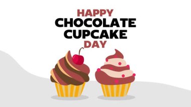 Çikolatalı kek gününüz kutlu olsun. Lezzetli çikolatalı kekler.