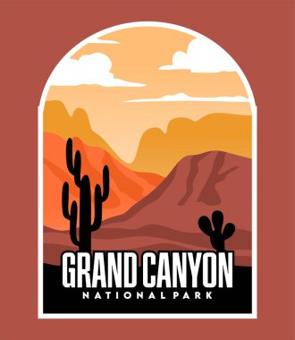 Muhteşem manzaralı Grand Canyon Ulusal Parkı