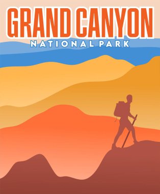 Muhteşem manzaralı Grand Canyon Ulusal Parkı