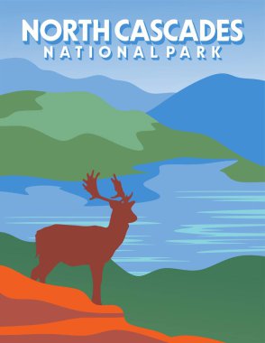 Kuzey Şelaleleri güzel manzaralı ulusal park