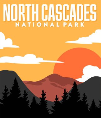 Kuzey Şelaleleri güzel manzaralı ulusal park