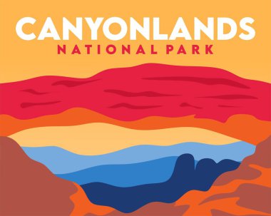 Canyonlands Ulusal Parkı Güzel doğal manzaralı