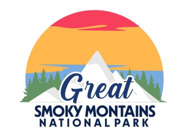 Büyük dumanlı dağ milli parkının güzel manzarası