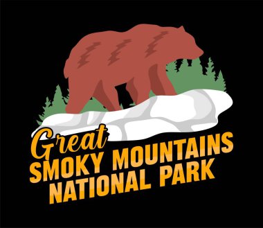 Büyük dumanlı dağ milli parkının güzel manzarası