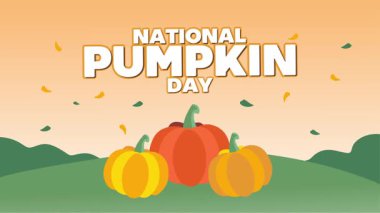 Lezzetli balkabağıyla Ulusal Balkabağı Gününüz kutlu olsun.