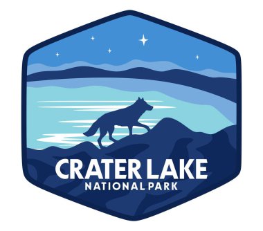 Krater Gölü Ulusal Parkı Güzel manzaralı