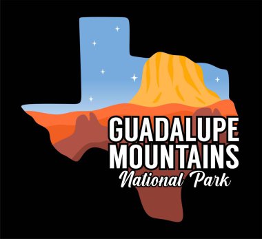 guadalupe mountains national park with beautiful natural scenery