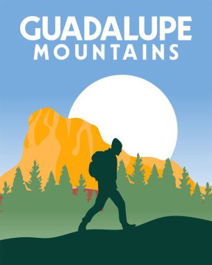 guadalupe mountains national park with beautiful natural scenery