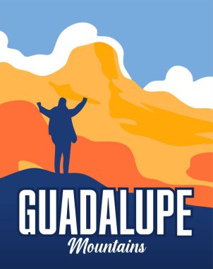 guadalupe mountains national park with beautiful natural scenery