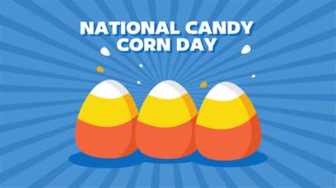 Lezzetli mısır şekerleriyle ulusal şeker günü