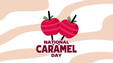 Lezzetli karamelli elmalı milli karamel günü