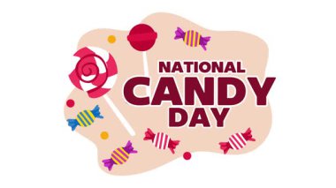 Tatlı şekerli mutlu şeker günü