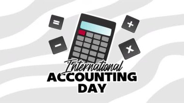 Hesap makinesiyle Uluslararası Muhasebe Gününüz kutlu olsun.