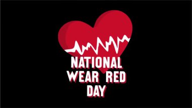 Tüm kadınlar için Ulusal Kırmızı Giyme Günü