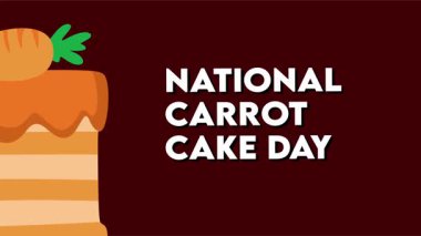 Havuçlu kek gününüz kutlu olsun.