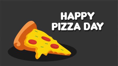 Lezzetli pizzayla ulusal pizza günü