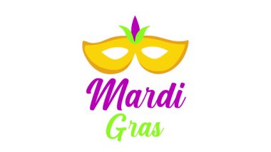 Salı Mardi Gras Maskeli Shrove