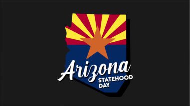 Arizona Eyaleti Günü 'nüz kutlu olsun tüm Amerikalılar.