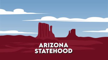 Arizona Eyaleti Günü 'nüz kutlu olsun tüm Amerikalılar.