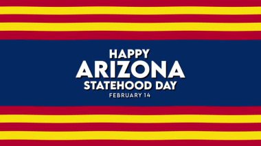 Arizona Eyaleti Günü 'nüz kutlu olsun tüm Amerikalılar.