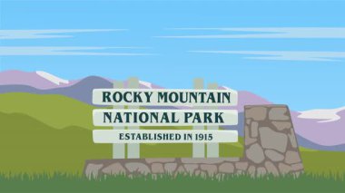 Rocky Dağı Ulusal Parkı Güzel manzaralı