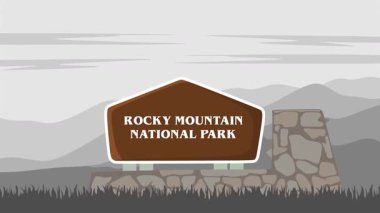 Rocky Dağı Ulusal Parkı Güzel manzaralı