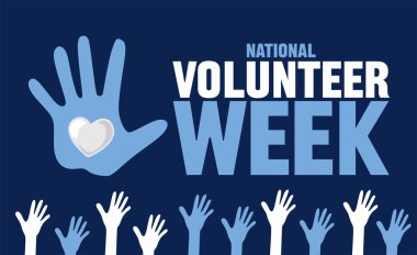 Tüm gönüllüler için Ulusal Gönüllü Haftası